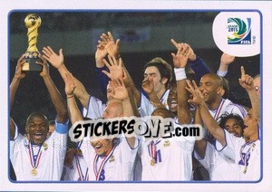 Cromo Japan 0 x 1 France - 2001