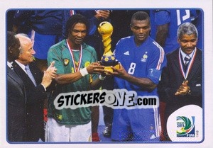 Figurina Camerun 0 x 1 France - 2003