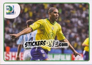 Sticker Brazil 4 x 1 Argentina - 2005 - FIFA Confederation Cup Brazil 2013 - Panini