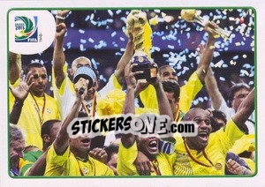 Sticker Brazil 4 x 1 Argentina - 2005 - FIFA Confederation Cup Brazil 2013 n. 26 - Panini