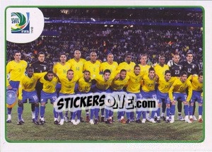 Cromo USA 2 x 3 Brazil - 2009