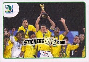 Cromo USA 2 x 3 Brazil - 2009