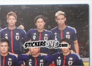Sticker Team Japan - FIFA Confederation Cup Brazil 2013 - Panini