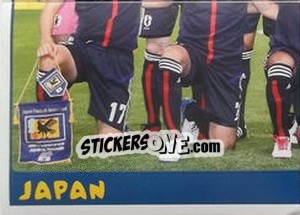 Sticker Team Japan - FIFA Confederation Cup Brazil 2013 n. 60 - Panini