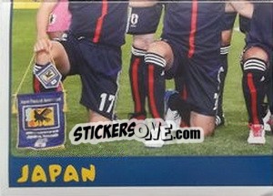 Figurina Team Japan - FIFA Confederation Cup Brazil 2013 - Panini