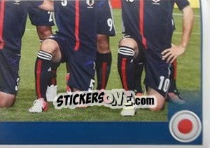 Sticker Team Japan - FIFA Confederation Cup Brazil 2013 n. 61 - Panini