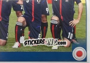 Sticker Team Japan - FIFA Confederation Cup Brazil 2013 - Panini