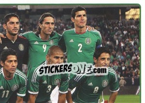 Sticker Team Mexico - FIFA Confederation Cup Brazil 2013 - Panini