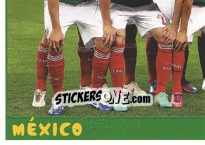 Cromo Team Mexico - FIFA Confederation Cup Brazil 2013 - Panini