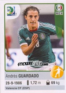 Cromo Andrés Guardado