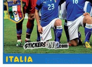Figurina Team Italy - FIFA Confederation Cup Brazil 2013 - Panini