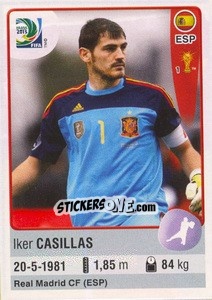 Sticker Iker Casillas