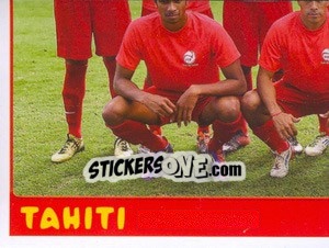 Sticker Team Tahiti - FIFA Confederation Cup Brazil 2013 - Panini