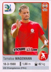 Sticker Tamatoa Wagemann - FIFA Confederation Cup Brazil 2013 - Panini