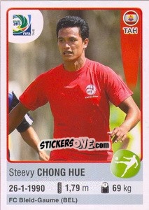 Figurina Steevy Chong Hue - FIFA Confederation Cup Brazil 2013 - Panini