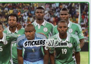 Cromo Team Nigeria - FIFA Confederation Cup Brazil 2013 - Panini