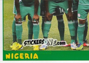Cromo Team Nigeria - FIFA Confederation Cup Brazil 2013 - Panini