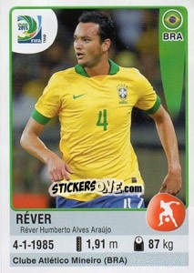 Cromo Réver - FIFA Confederation Cup Brazil 2013 - Panini