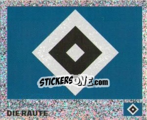 Sticker Die Raute - Nur der HSV: 125 Jahre n. 5 - Juststickit