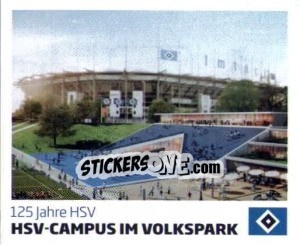 Figurina HSV-Campus Im Volkspark - Nur der HSV: 125 Jahre - Juststickit