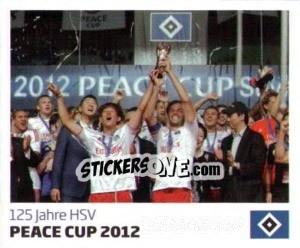 Sticker Peace Cup 2012 - Nur der HSV: 125 Jahre - Juststickit