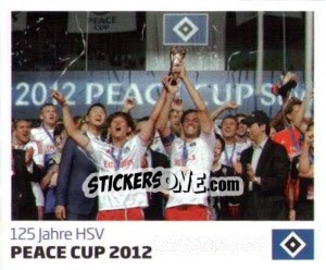 Sticker Peace Cup 2012 - Nur der HSV: 125 Jahre n. 10 - Juststickit