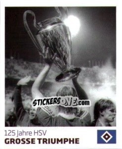 Cromo Grosse Triumphe - Nur der HSV: 125 Jahre - Juststickit