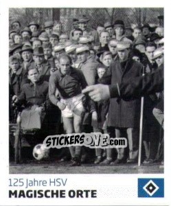 Sticker Magische Orte - Nur der HSV: 125 Jahre - Juststickit