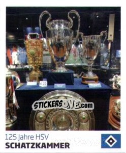 Cromo Schatzkammer - Nur der HSV: 125 Jahre - Juststickit