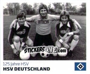 Sticker HSV Deutschland - Nur der HSV: 125 Jahre - Juststickit