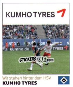 Cromo Kumho Tyres - Nur der HSV: 125 Jahre - Juststickit