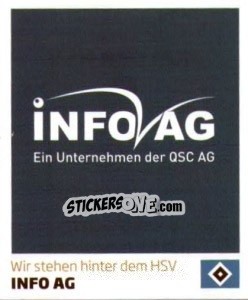 Sticker Info AG - Nur der HSV: 125 Jahre n. 28 - Juststickit