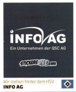 Sticker Info AG - Nur der HSV: 125 Jahre - Juststickit