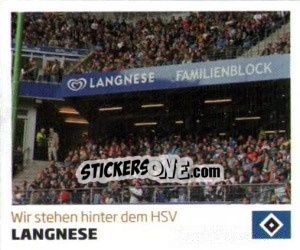 Sticker Langnese - Nur der HSV: 125 Jahre n. 32 - Juststickit