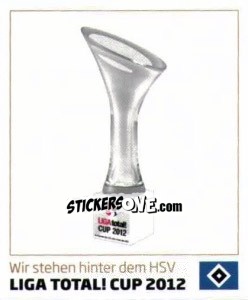 Figurina Liga Total! Cup 2012 - Nur der HSV: 125 Jahre - Juststickit