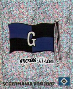 Sticker SC Germania Von 1887 - Nur der HSV: 125 Jahre n. 39 - Juststickit