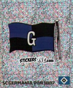 Cromo SC Germania Von 1887 - Nur der HSV: 125 Jahre - Juststickit