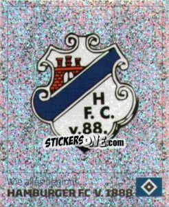 Sticker Hamburger FC V.1888 - Nur der HSV: 125 Jahre n. 40 - Juststickit