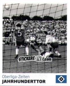 Sticker Jahrhunderttor - Nur der HSV: 125 Jahre n. 61 - Juststickit