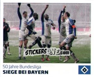 Sticker Siege Bei Bayern - Nur der HSV: 125 Jahre - Juststickit