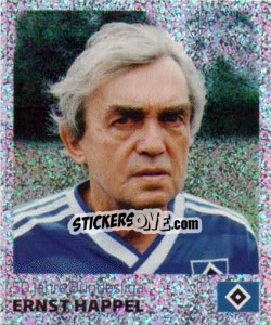 Sticker Ernst Happel - Nur der HSV: 125 Jahre - Juststickit