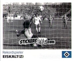 Sticker Eiskalt(z) - Nur der HSV: 125 Jahre n. 76 - Juststickit