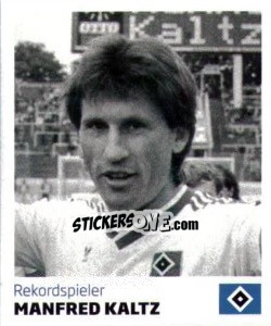 Sticker Manfred Kaltz - Nur der HSV: 125 Jahre - Juststickit