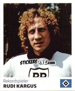 Sticker Rudi Kargus - Nur der HSV: 125 Jahre n. 79 - Juststickit