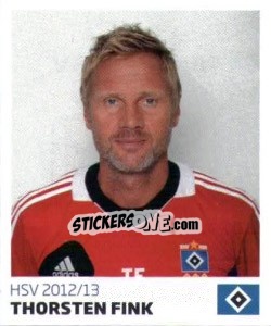 Sticker Thorsten Fink - Nur der HSV: 125 Jahre - Juststickit