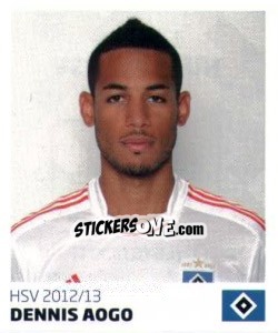 Sticker Dennis Aogo - Nur der HSV: 125 Jahre n. 91 - Juststickit
