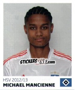 Sticker Michael Mancienne - Nur der HSV: 125 Jahre n. 92 - Juststickit