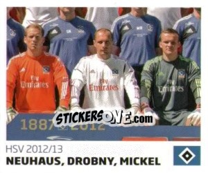 Figurina Neuhaus / Drobny / Mickel - Nur der HSV: 125 Jahre - Juststickit