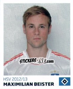 Sticker Maximilian Beister - Nur der HSV: 125 Jahre n. 103 - Juststickit