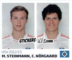 Sticker M.Steinmann / C.Nörgaard - Nur der HSV: 125 Jahre - Juststickit